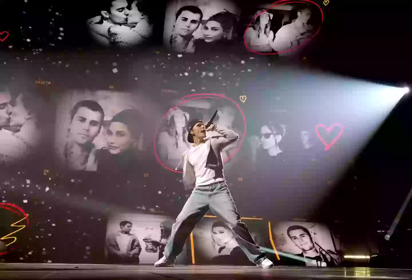 Bieber was forced to cancel the rest of his world tour (Kevin Mazur/Getty Images for Justin Bieber)