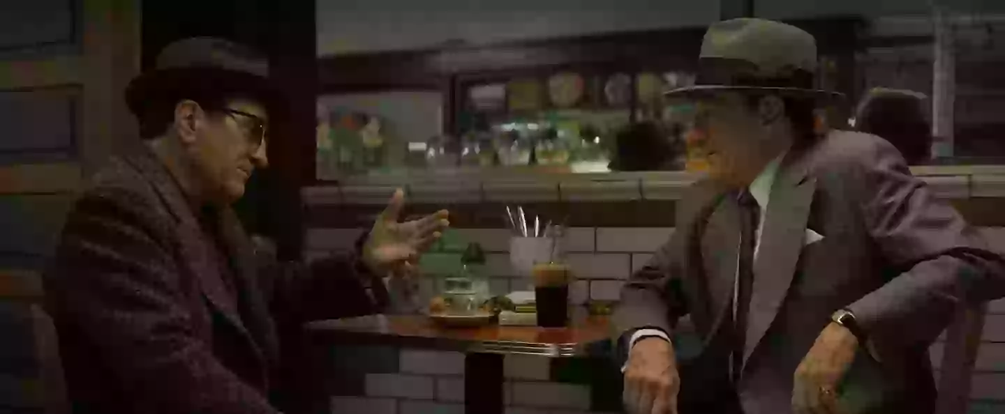 Robert De Niro stars as both Frank Costello and Vito Genovese (Warner Bros. UK and Ireland)