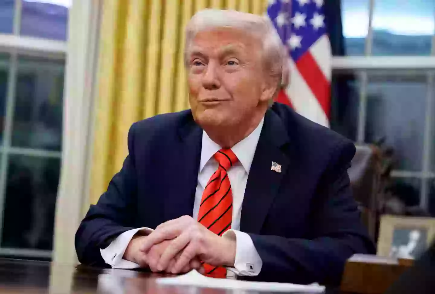 Unlucky Trump ( Andrew Harnik/Getty Images)