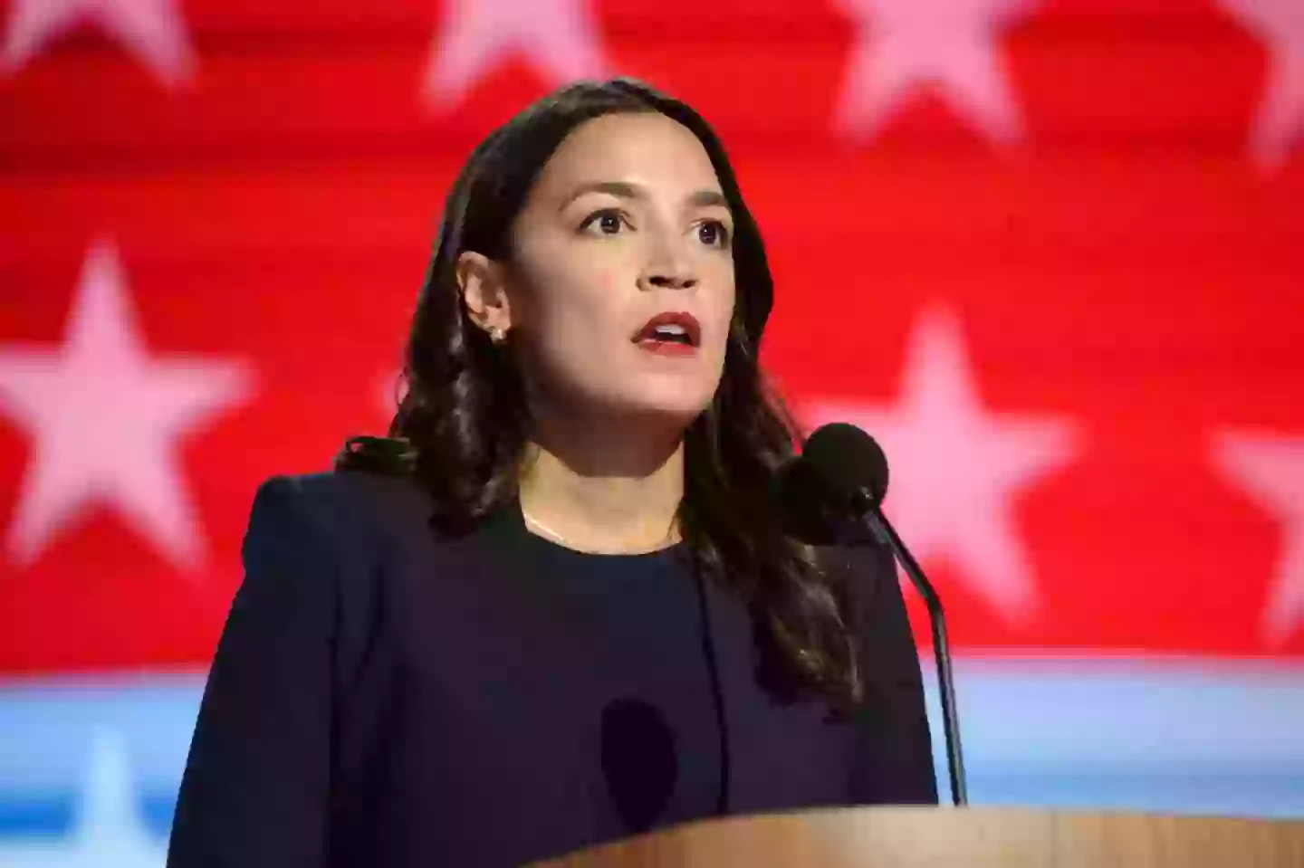 Alexandria Ocasio-Cortez has issued a warning about the bill (Jacek Boczarski/Anadolu via Getty Images)