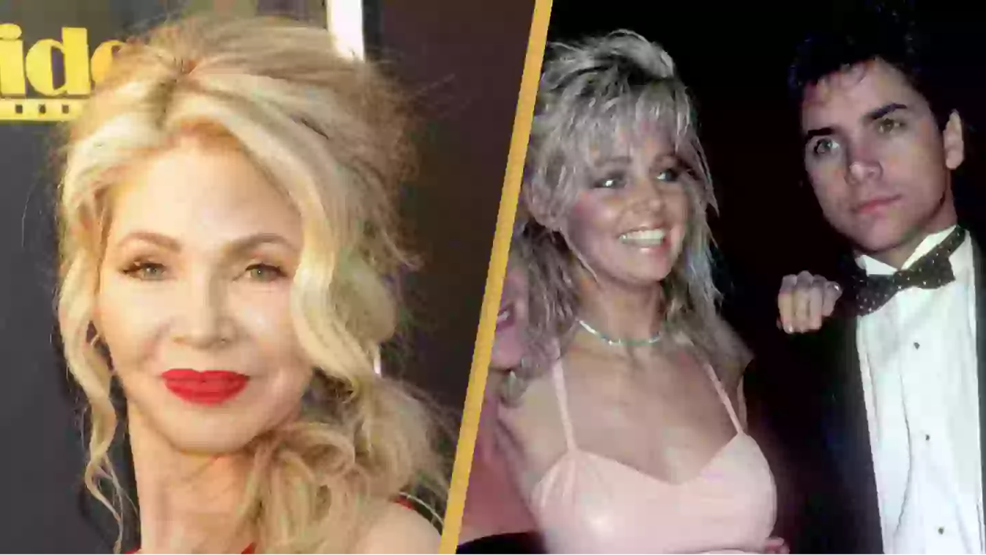 Teri Copley responds after John Stamos shares 'nightmare' of finding her in bed with Tony Danza