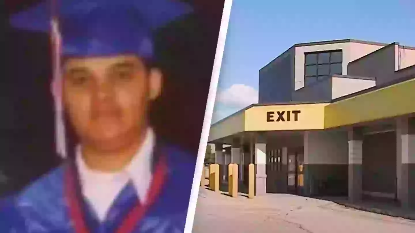 Store worker was discovered trapped behind shelves almost 10 years after going missing