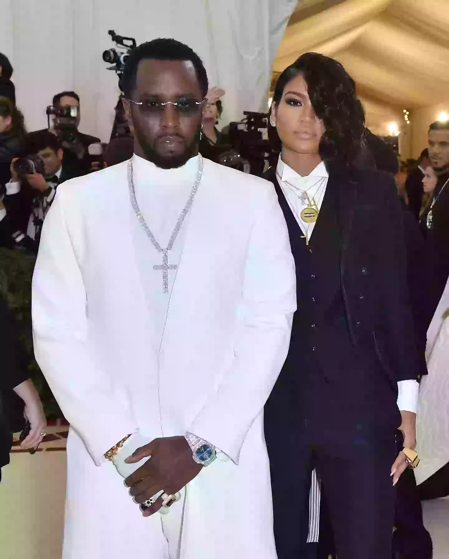 Diddy and Cassie had an on-off relationship for a decade (ANGELA WEISS/AFP via Getty Images)