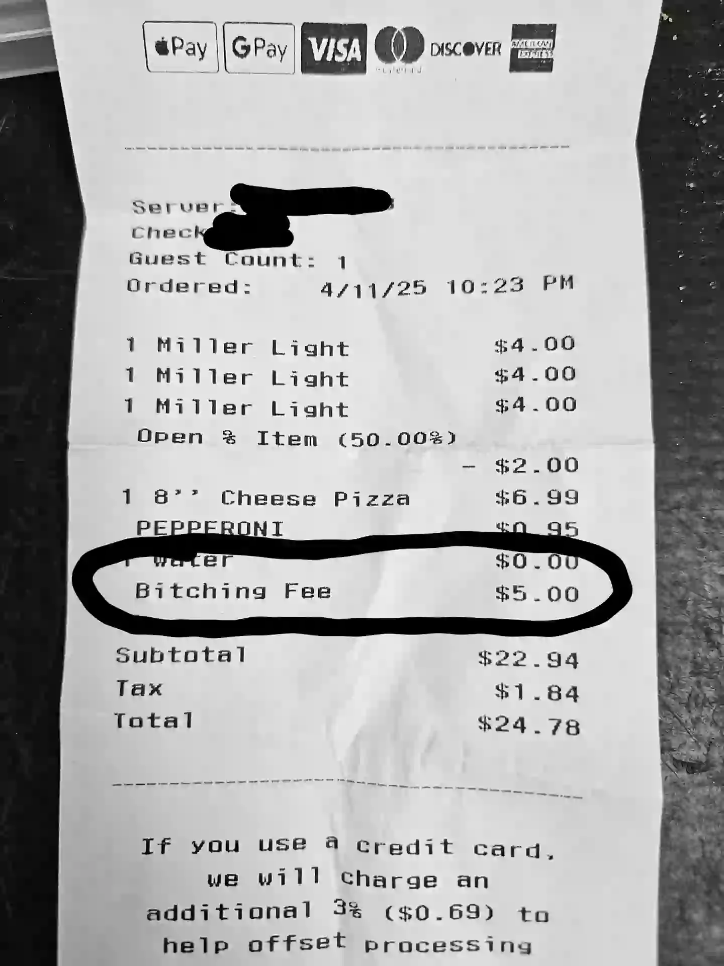 The receipt (r/mildlyinfuriating/smoleymctokerson)