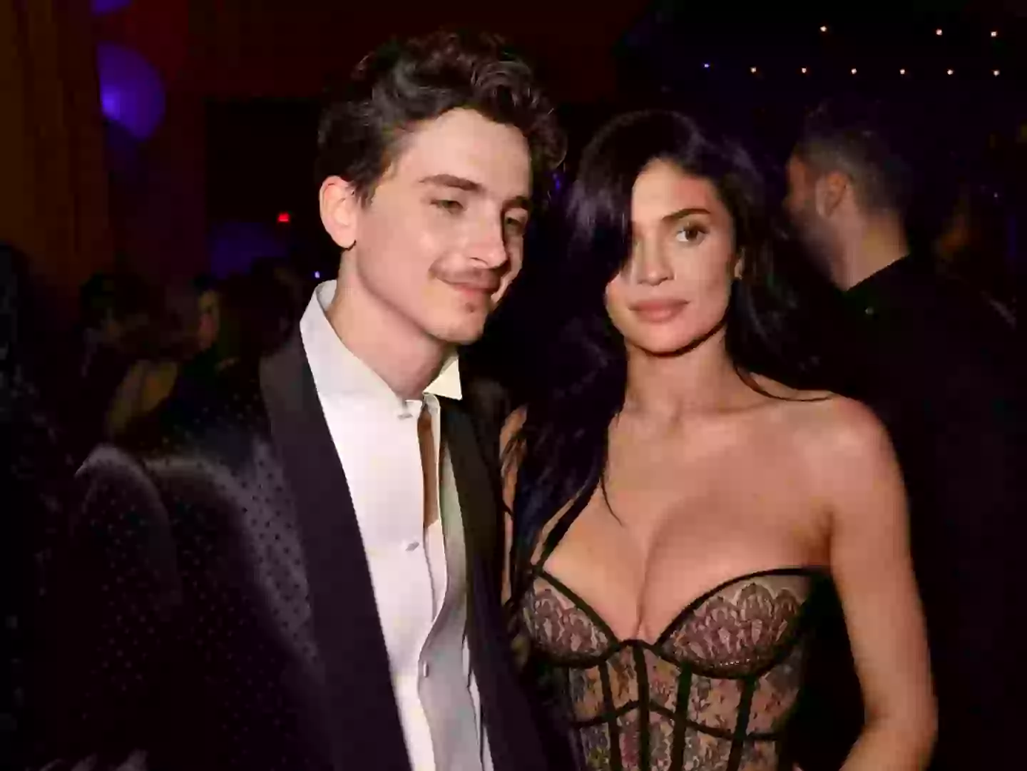 Kylie Jenner, pictured with current boyfriend Timothée Chalamet, has started to open up to fans about the cosmetic work she's undergone (Dave Benett/VF25/WireImage for Vanity Fair)