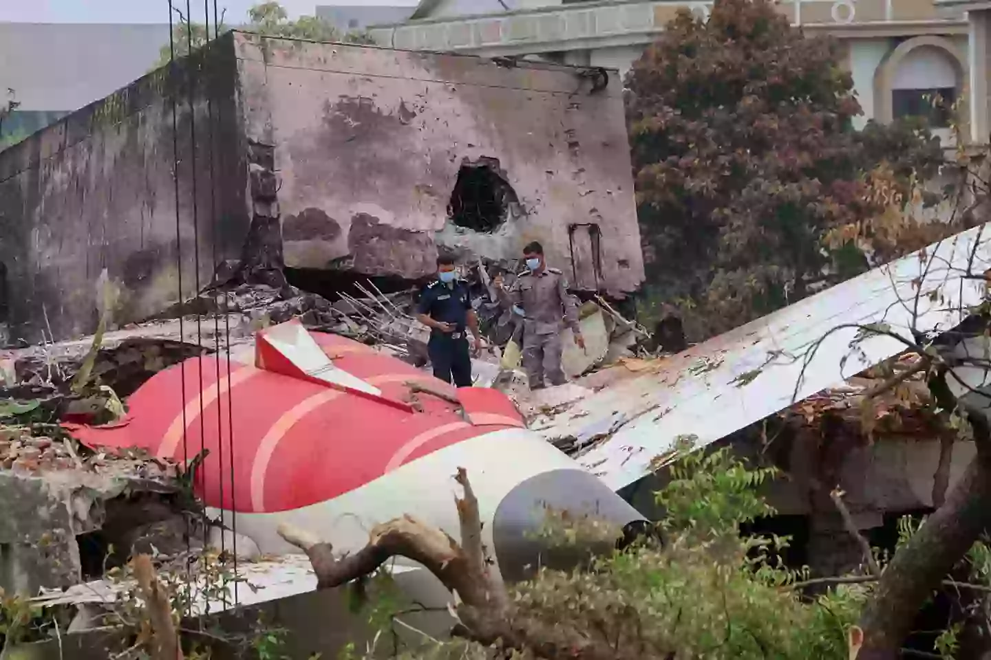 All but one Air India passenger on the plane died (BASIT ZARGAR/Middle east images/AFP via Getty Images)