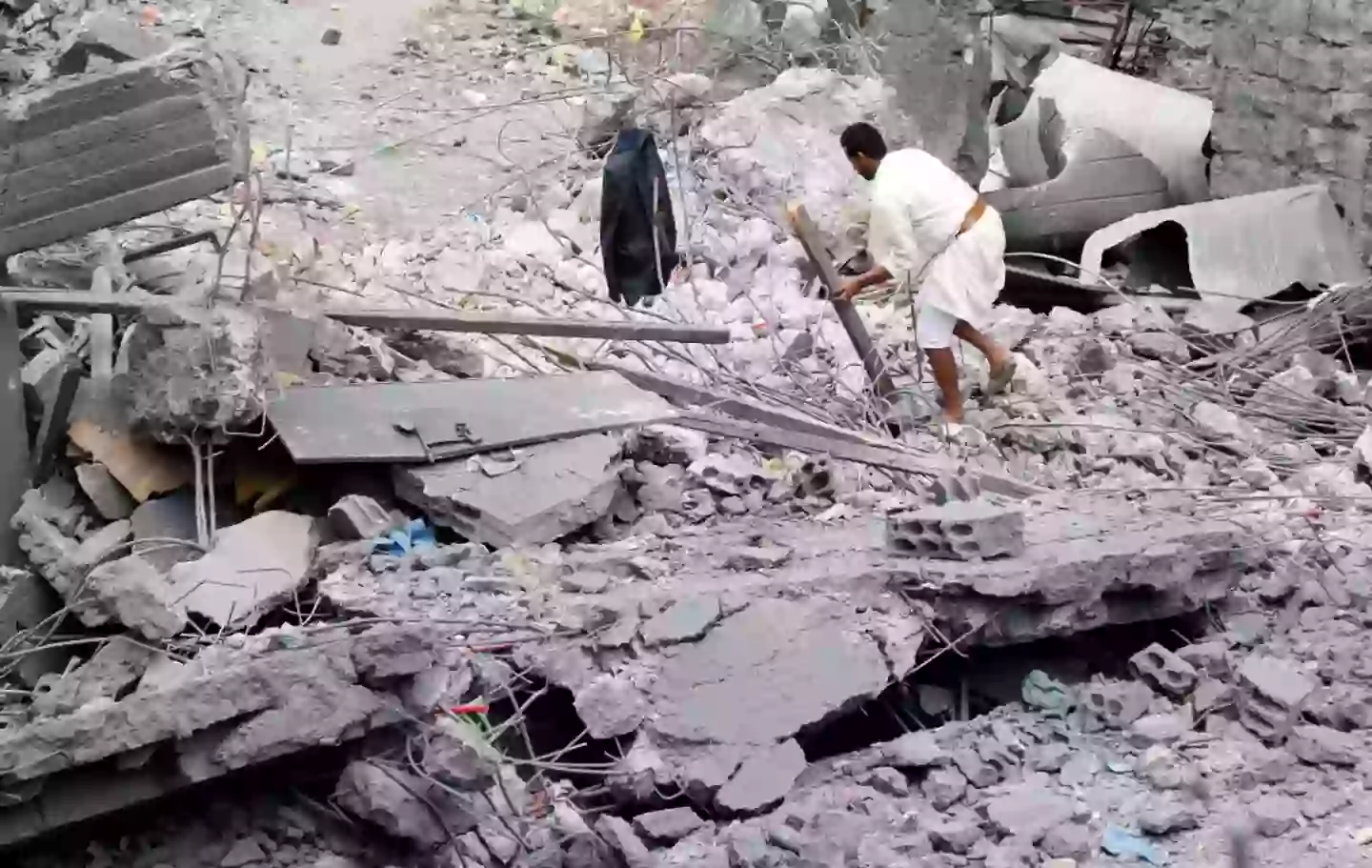 Messages referred to the Houthis in Yemen (Mohammed Hamoud/Getty Images)