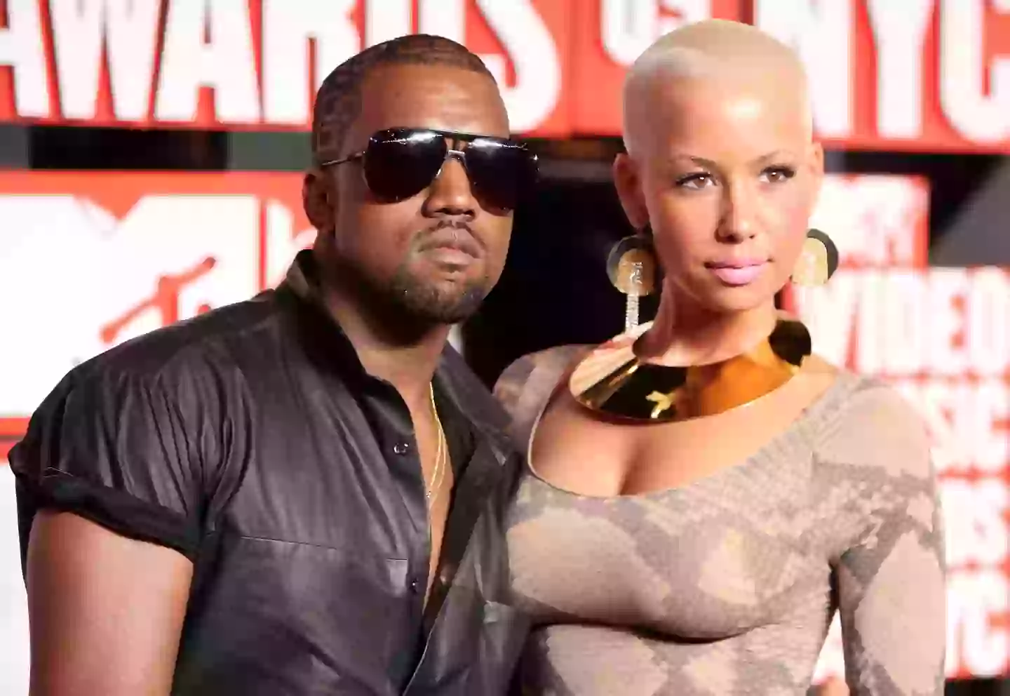 Amber Rose dated Kanye West between 2008 and 2010 (Michael Loccisano/Getty Images)