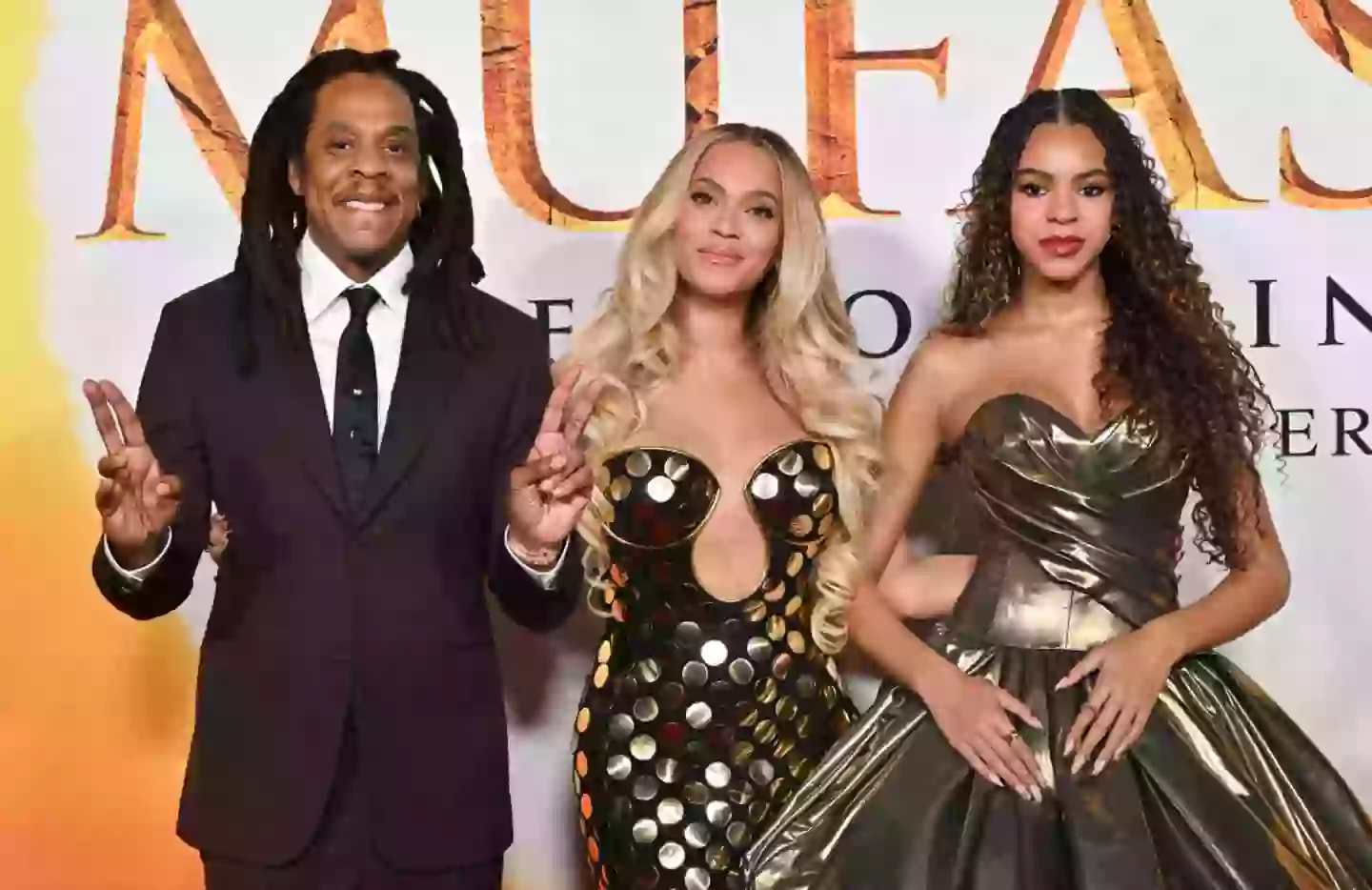 Jay-Z was criticized for attending his daughter Blue Ivy Carter's premiere of 'Mufasa: The Lion King' (LISA O'CONNOR/AFP via Getty Images)