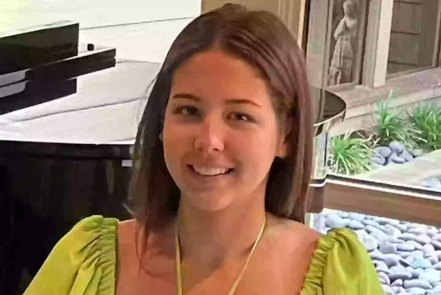 Joyce was chilling with friends when the floods hit (Facebook/Kellye Badon)