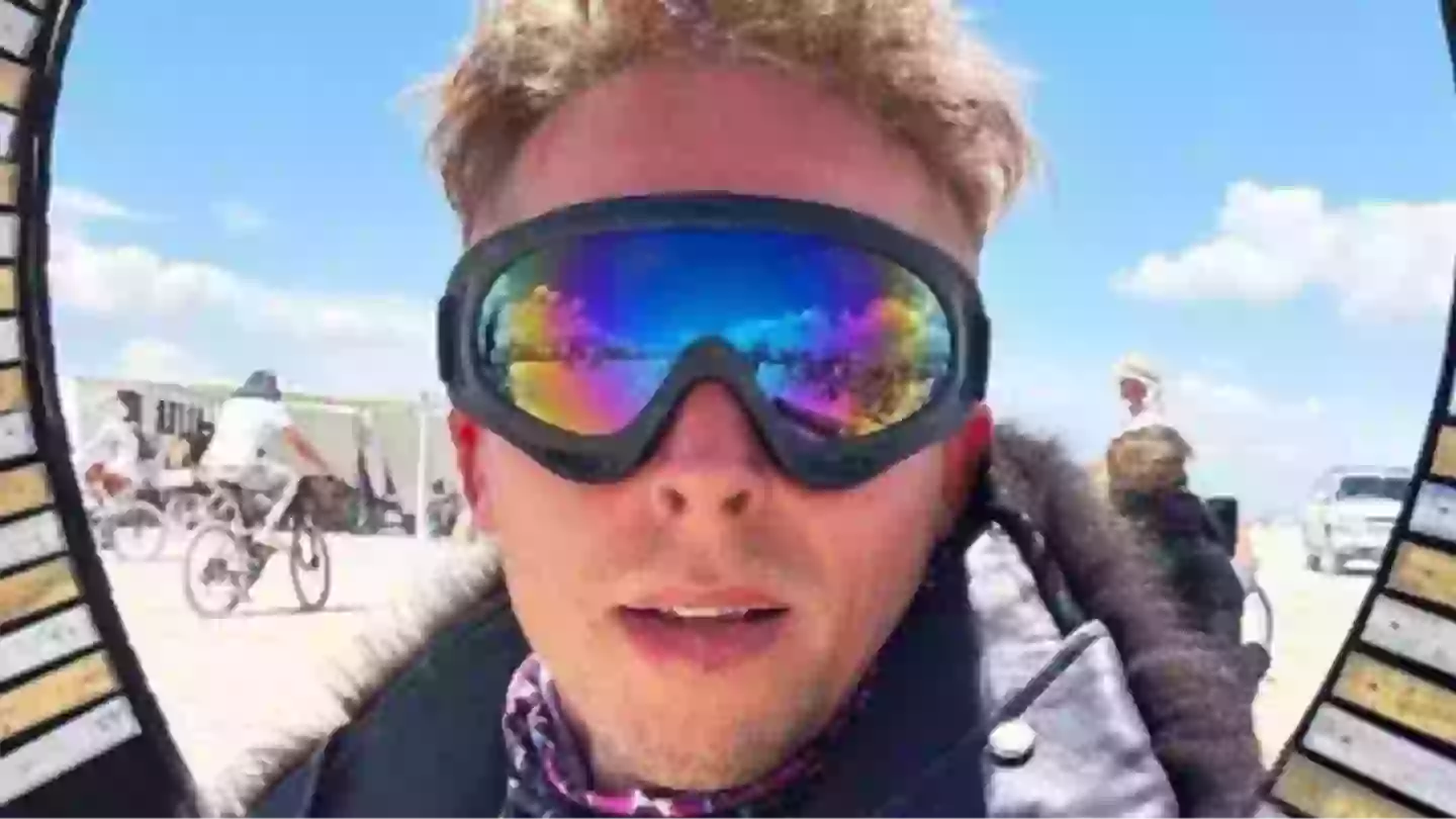 Burning man homicide victim 'found in pool of blood' identified as friends speak out