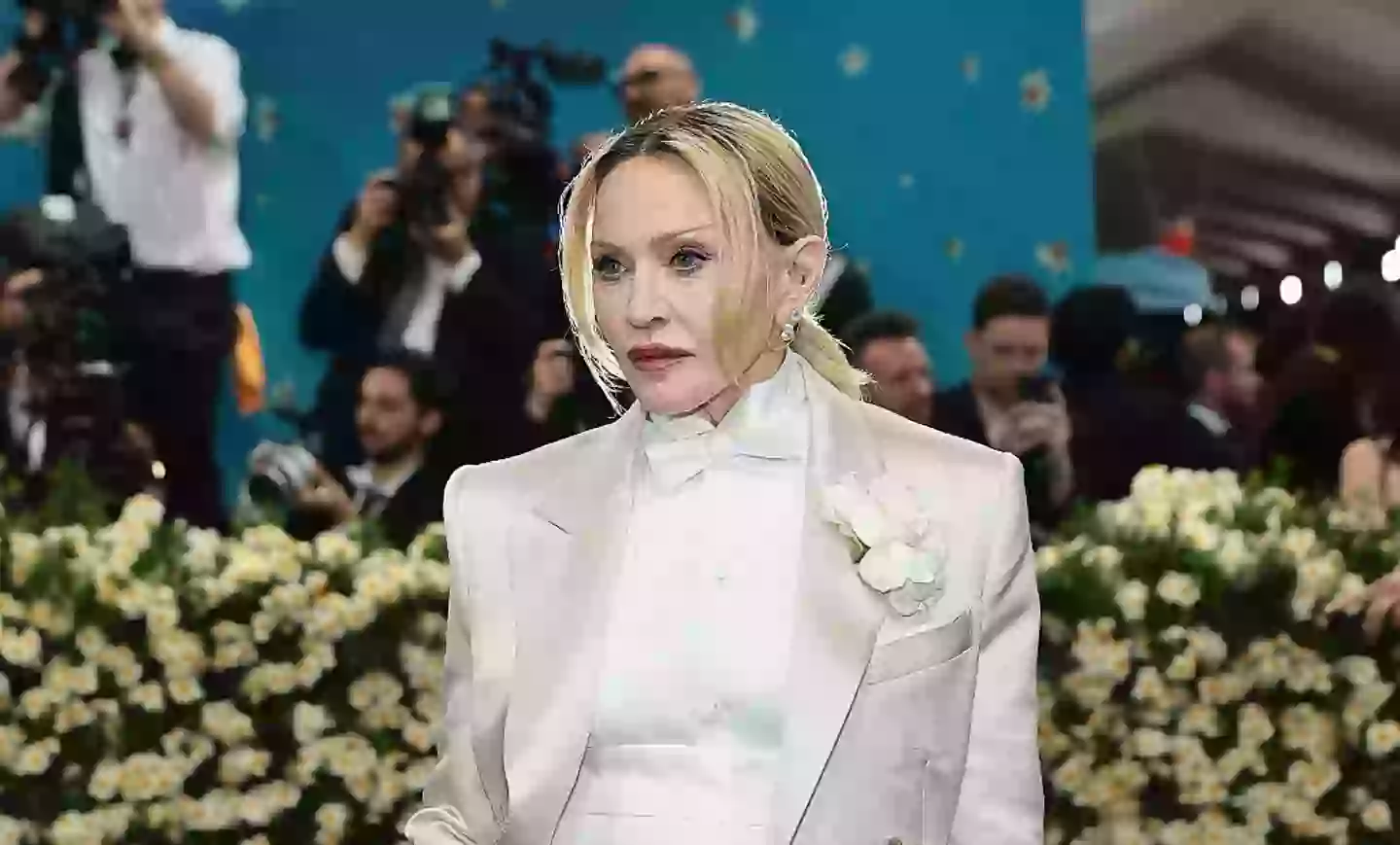 Pope Leo and Madonna are distantly related (Dimitrios Kambouris/Getty Images for The Met Museum/Vogue)