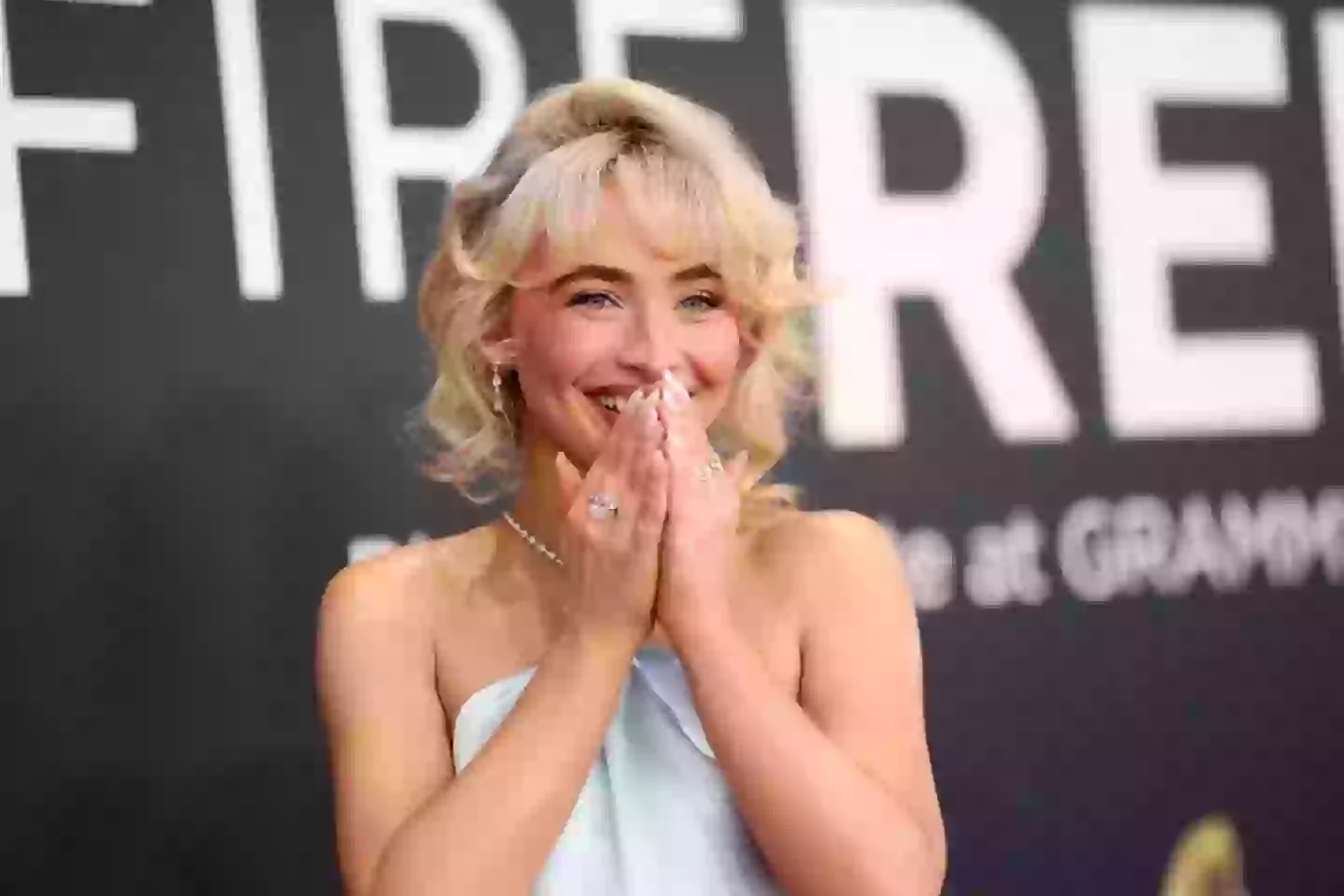 Sabrina Carpenter's new album cover has caused a stir amongst fans (Matt Winkelmeyer/Getty Images for The Recording Academy)