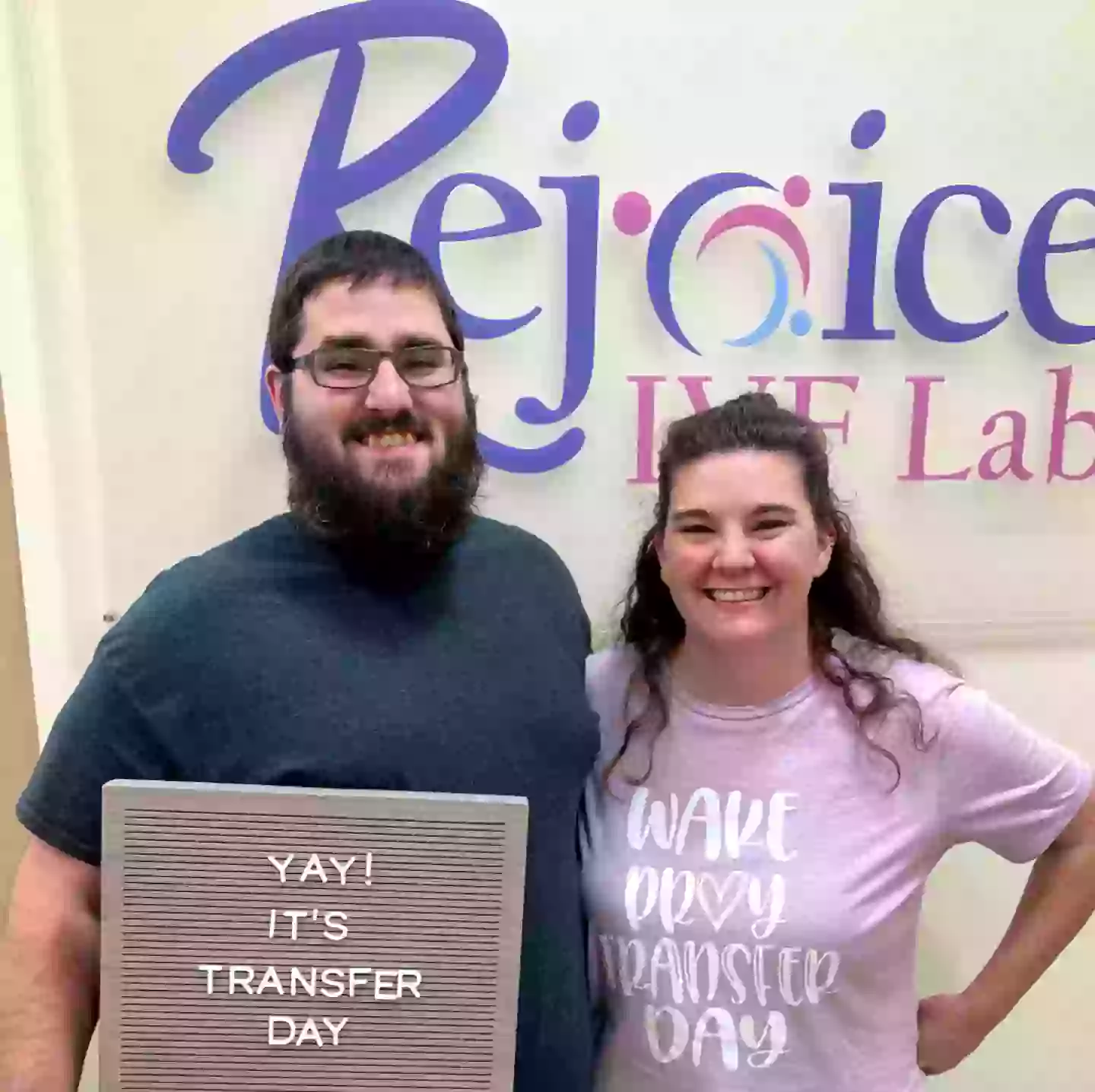 Lindsey and Tim had been trying for years to get pregnant (Sky News/Rejoice Fertility)