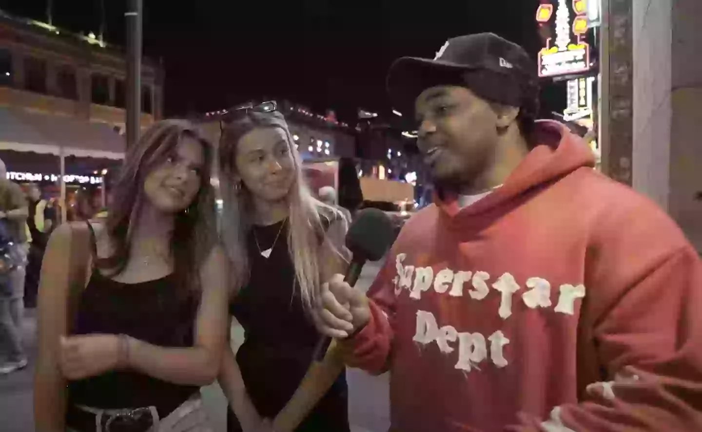 Haliey Welch found viral fame after featuring in a Tim & Dee TV video (@timanddeetv/YouTube)