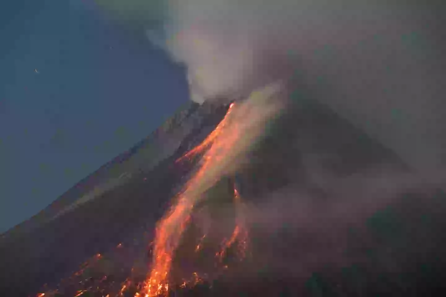 Volcanos like Indonesia's Mount Merapi aren't helping matters (Garry Lotulung/NurPhoto via Getty Images)