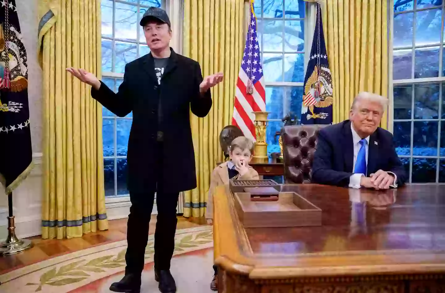 The White House has recently said Musk isn't actually an employee of DOGE (Andrew Harnik/Getty Images)