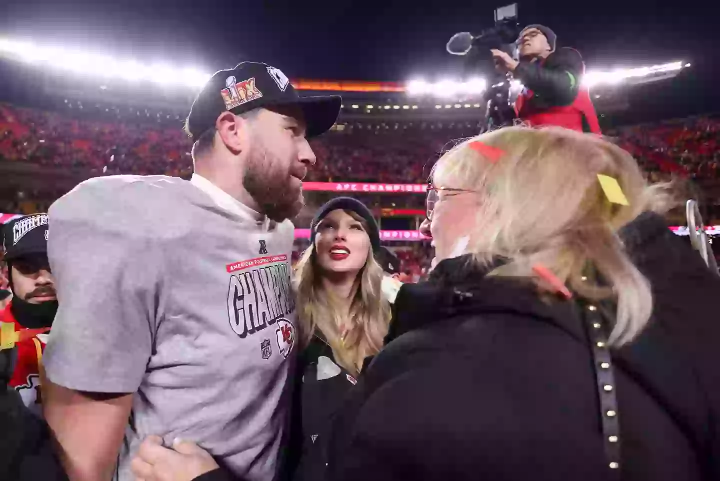 Kelce and Swift recently got engaged (Jamie Squire/Getty Images)