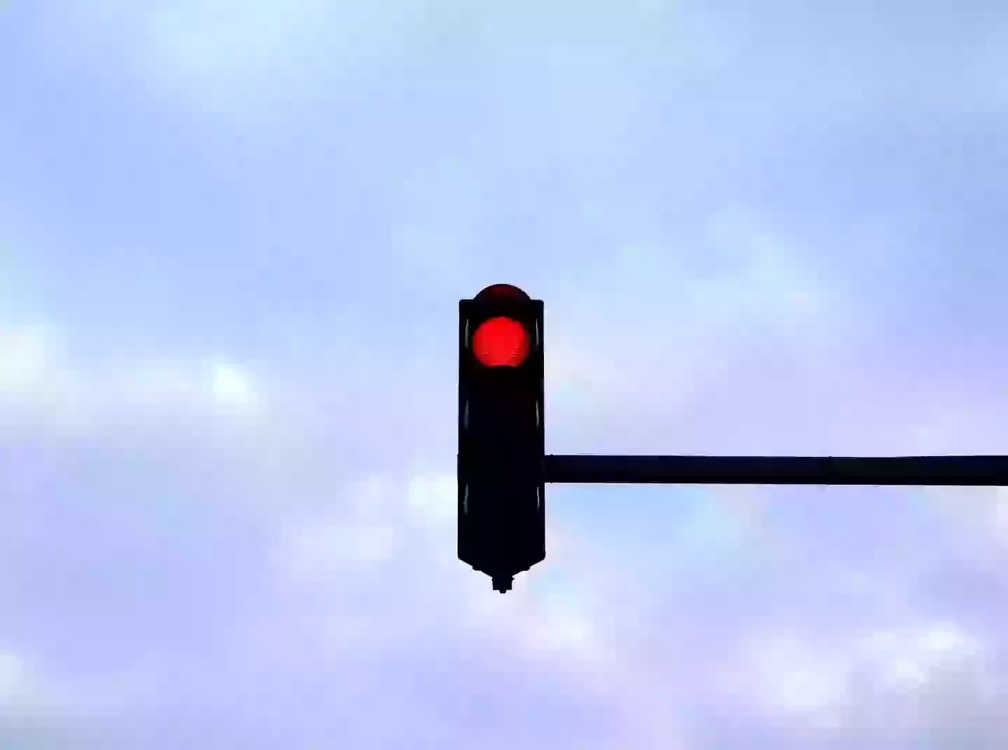 The crash happened near a red light (Getty Stock Photo)