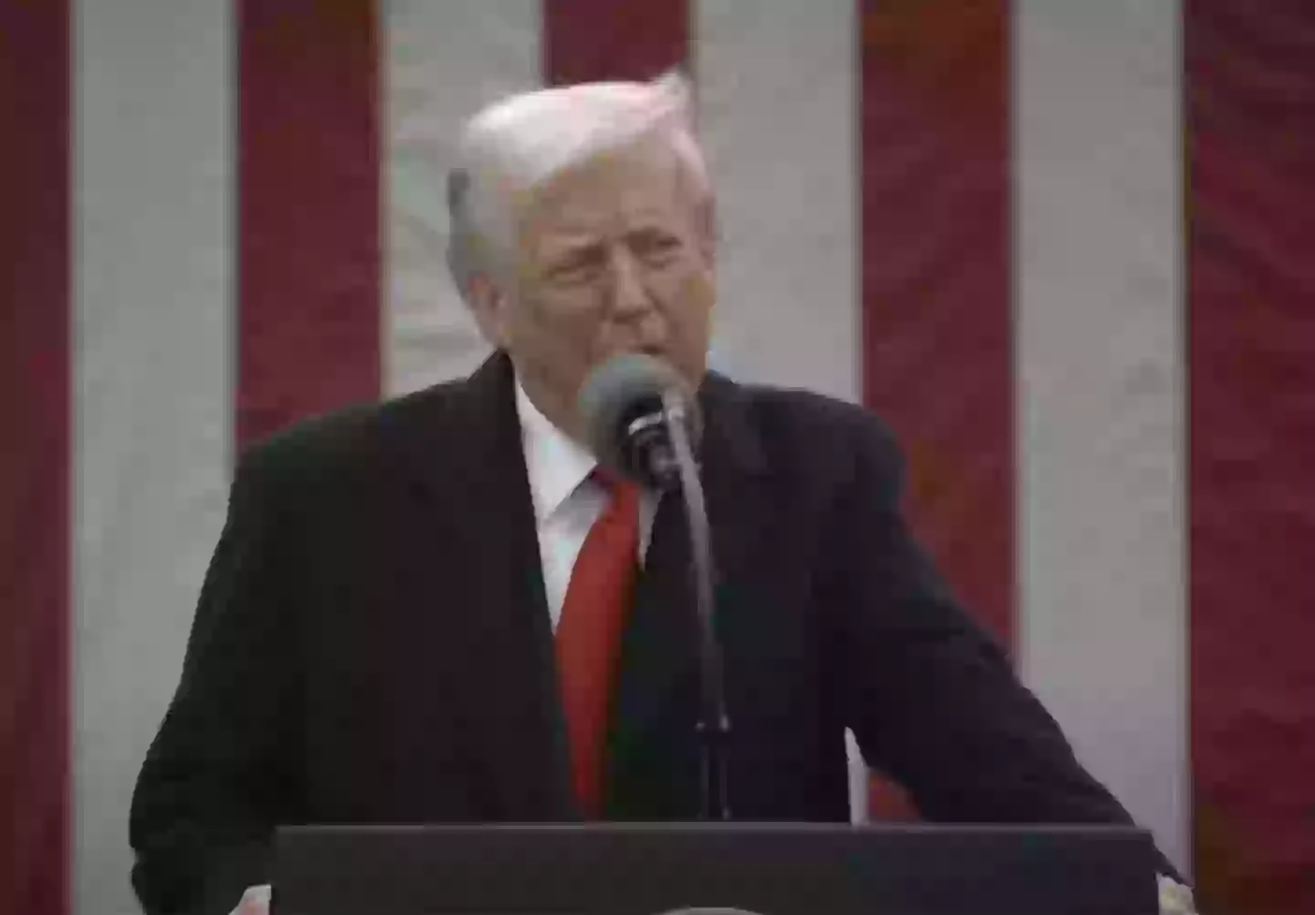The POTUS speaking at the Rose Garden (LiveNOW from FOX)