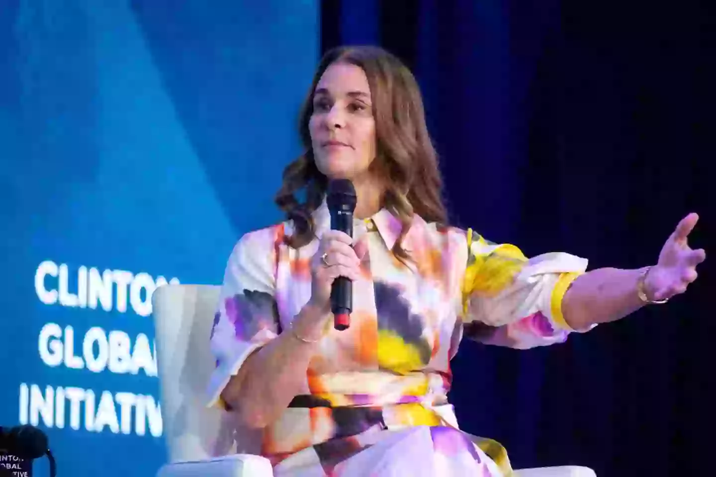 Melinda is also pretty rich (Michael Nagle/Bloomberg via Getty Images)