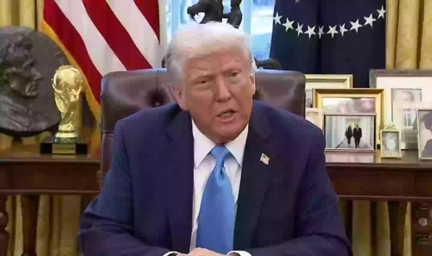 President Donald Trump says Iran would be 'obliterated' if it attempted to assassinate him (Fox News)