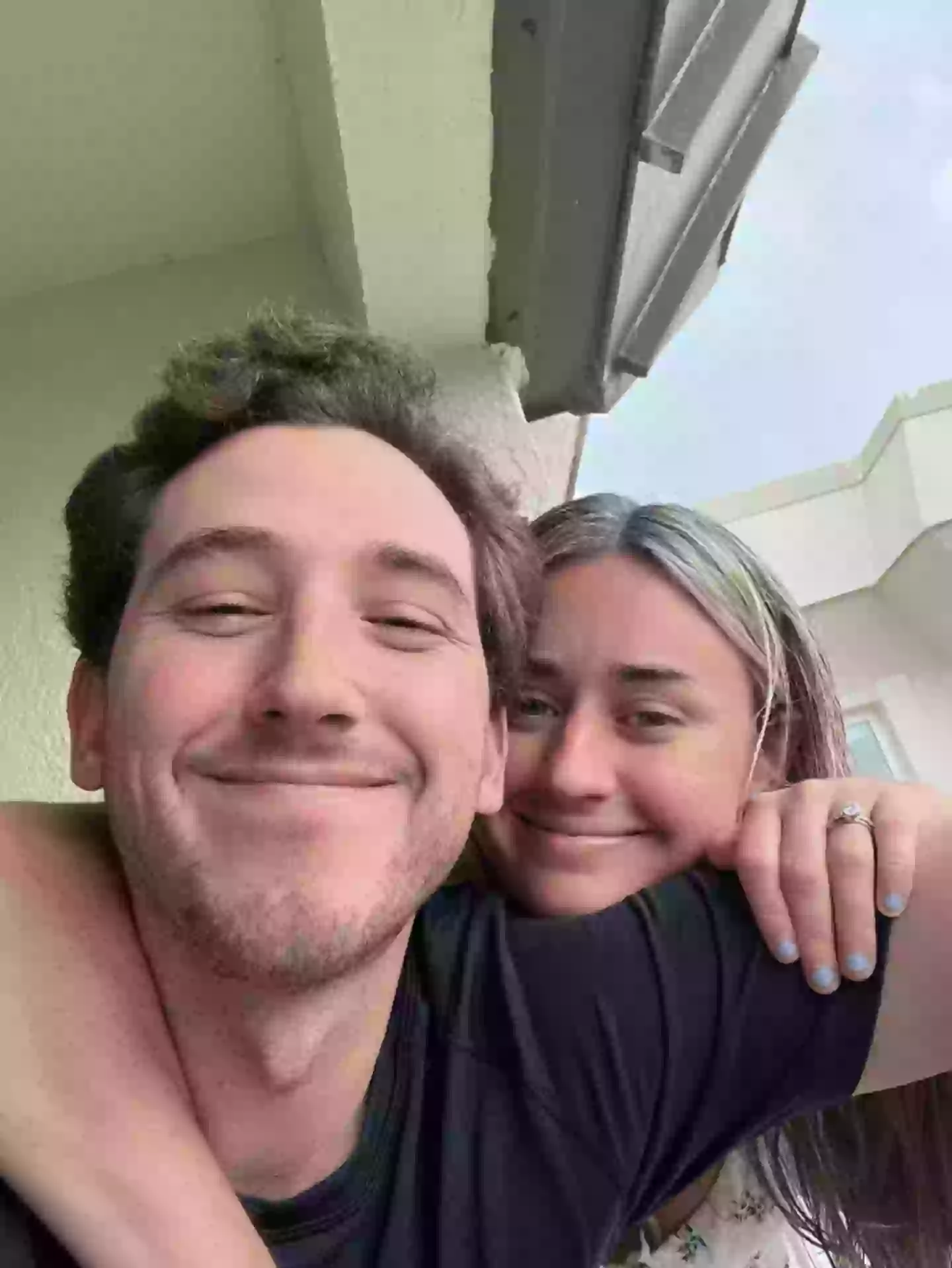 Jake Rosencranz pictured with his wife, Leah (GoFundMe)