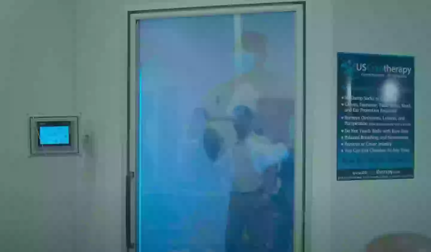 James said he uses cryotherapy (Netflix)