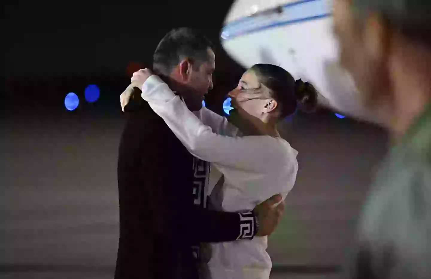 Karelina was ordered to spend time in a penal colony (ROBERTO SCHMIDT/AFP via Getty Images)