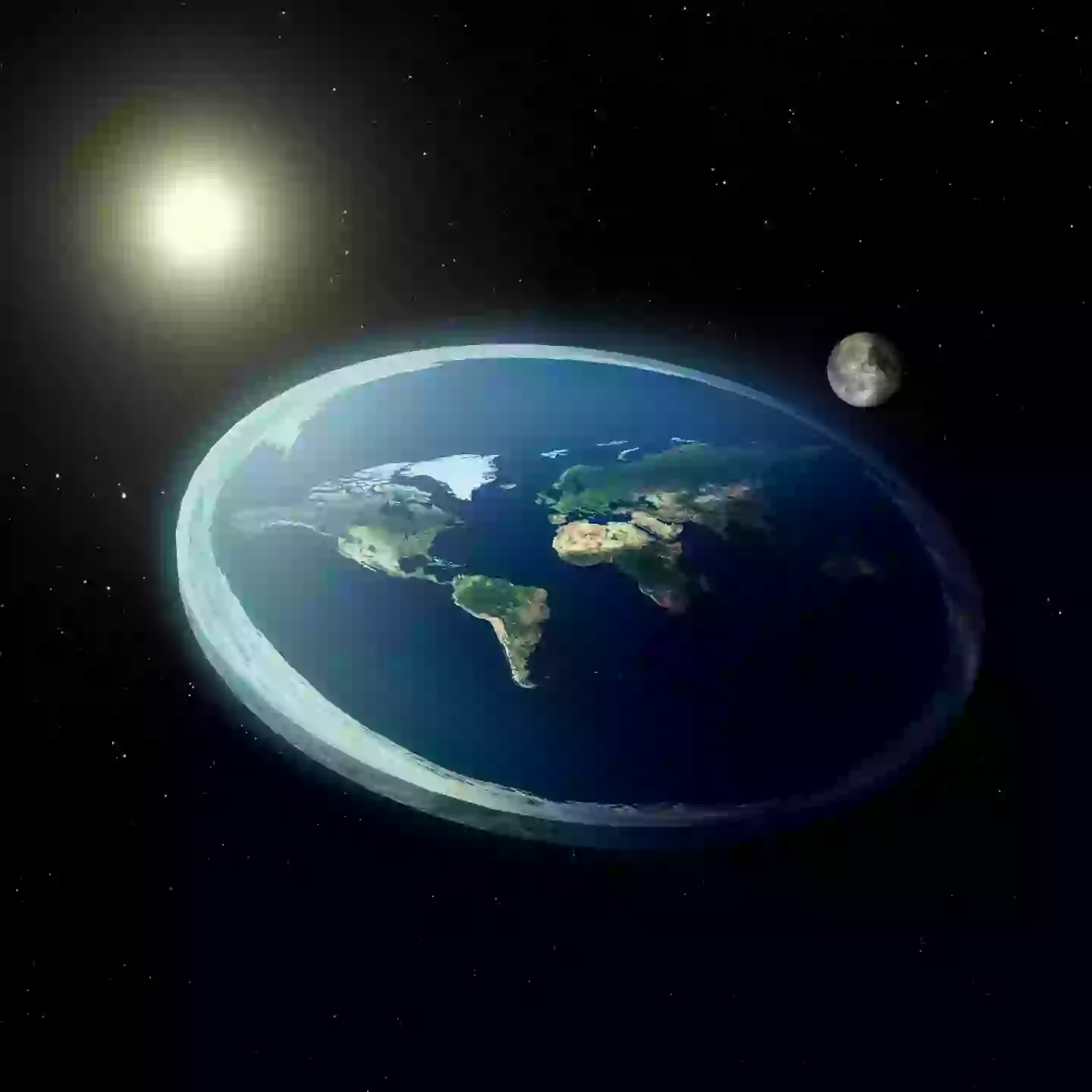 Despite the fact we have been to space, and have recovered scores of data on our planet and those in the solar system some people simply can’t be convinced. (Getty Stock Image)