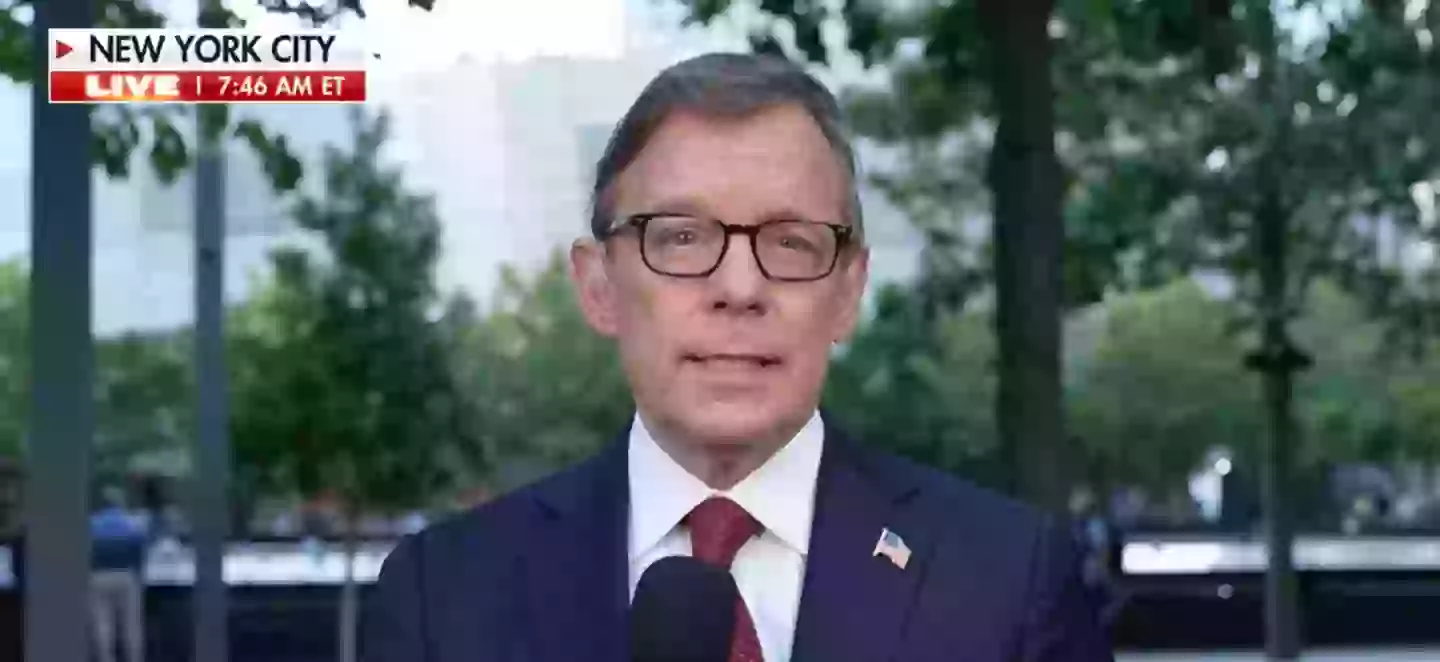 Eric Shawn revealed his diagnosis while reporting on the 9/11 anniversary (Fox News)