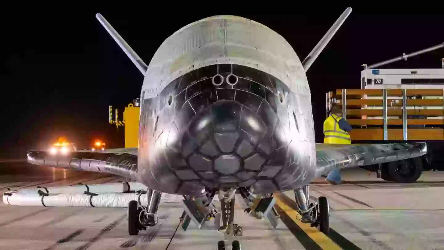 Top-secret spacecraft lands back on Earth after 434 days in orbit as officials share statement
