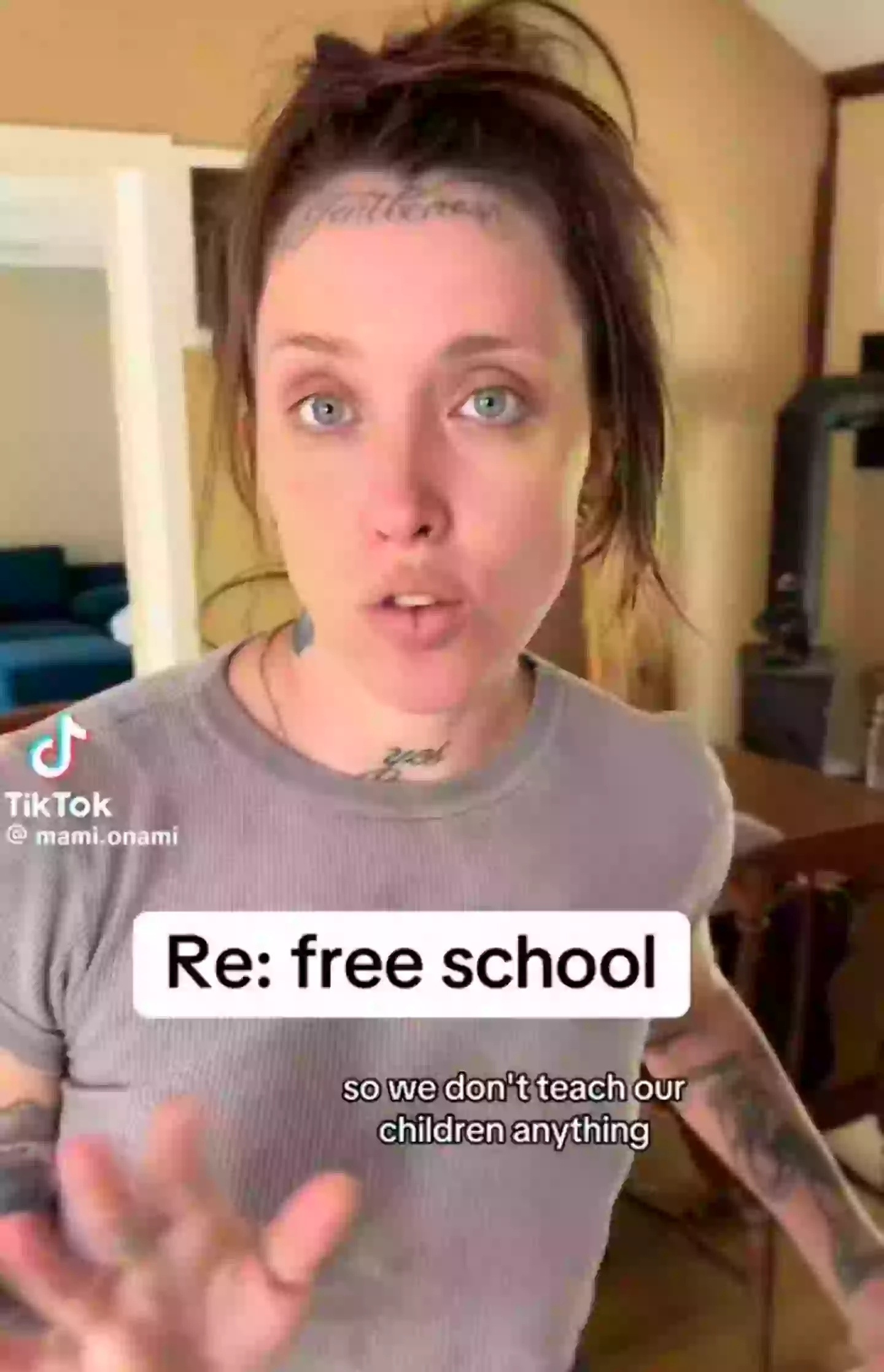 One woman who is determined to homeschool her children has turned heads with her methods. (Mami.onami/TikTok)
