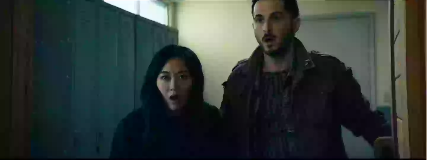 A time where art imitates real life - as this was all our reactions too. (Amazon Prime)