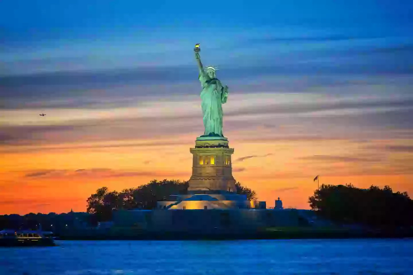 The Statue of Liberty was transported to America in 1885 (Getty Stock)