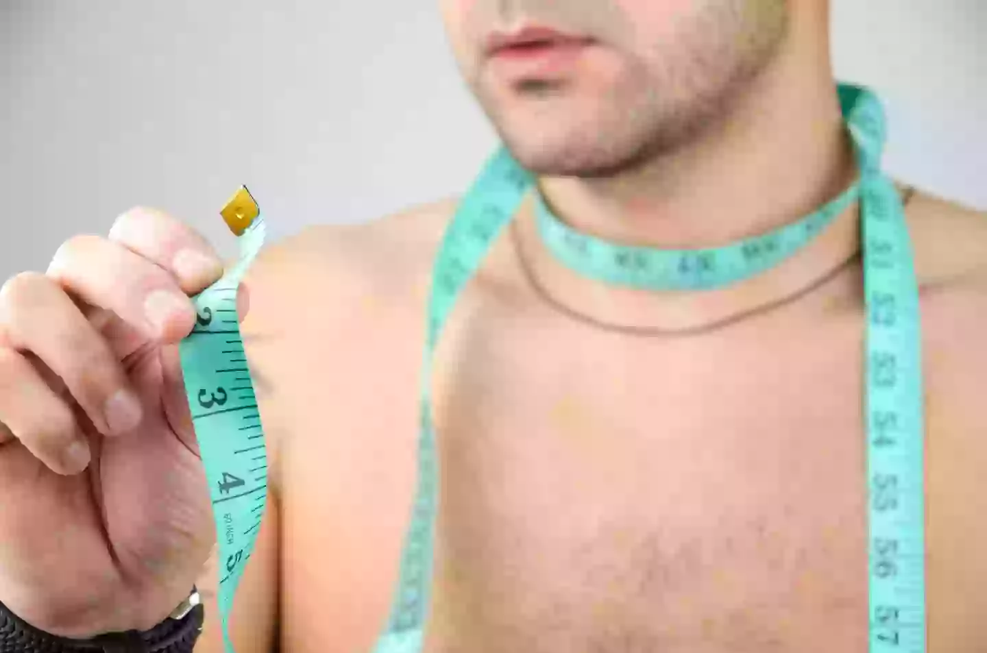 The size of your neck could indicate your risk levels for future health issues (Getty Stock Image)