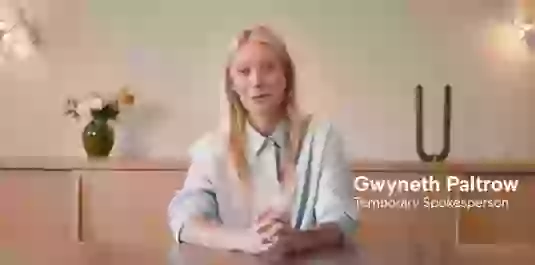 Paltrow was hired to put some burning questions to bed (Twitter/@astronomerio)