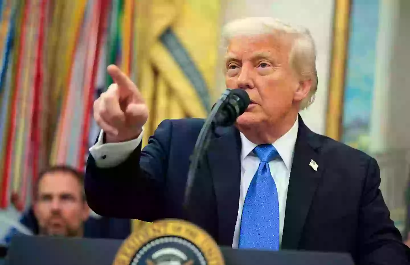 Trump appeared to point fingers at Biden's doctors (Chip Somodevilla/Getty Images)