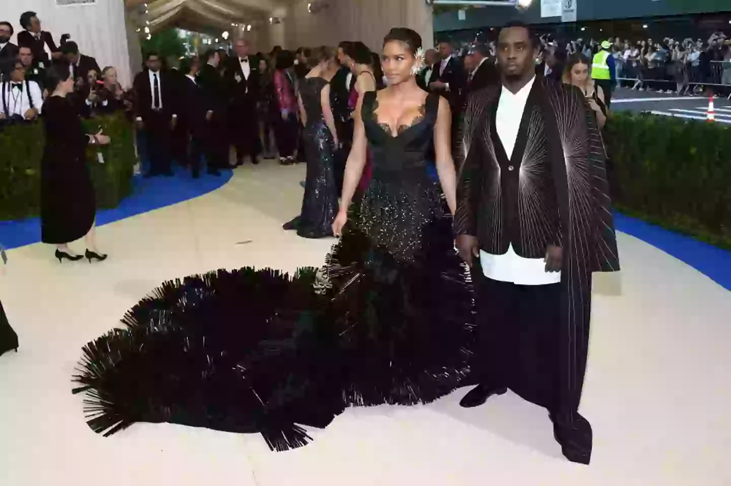 The former couple at the Met Gala in 2017 (Dia Dipasupil/Getty Images For Entertainment Weekly)