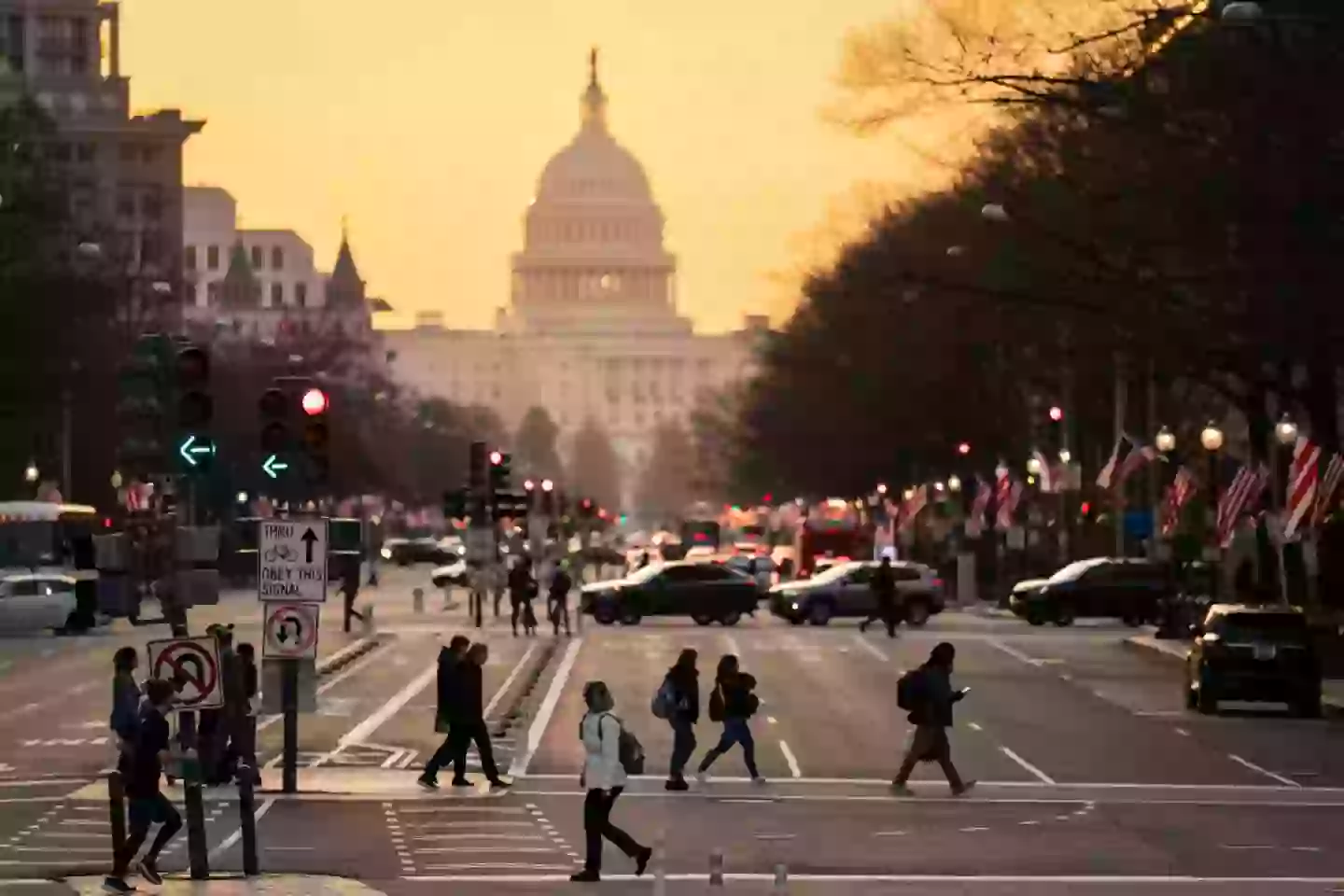 The number of continuing claims, a proxy for the number of people receiving benefits, filed by federal workers for the week ended February 22 was 8,215, up from 7,412 the week prior (Al Drago/Bloomberg via Getty Images)