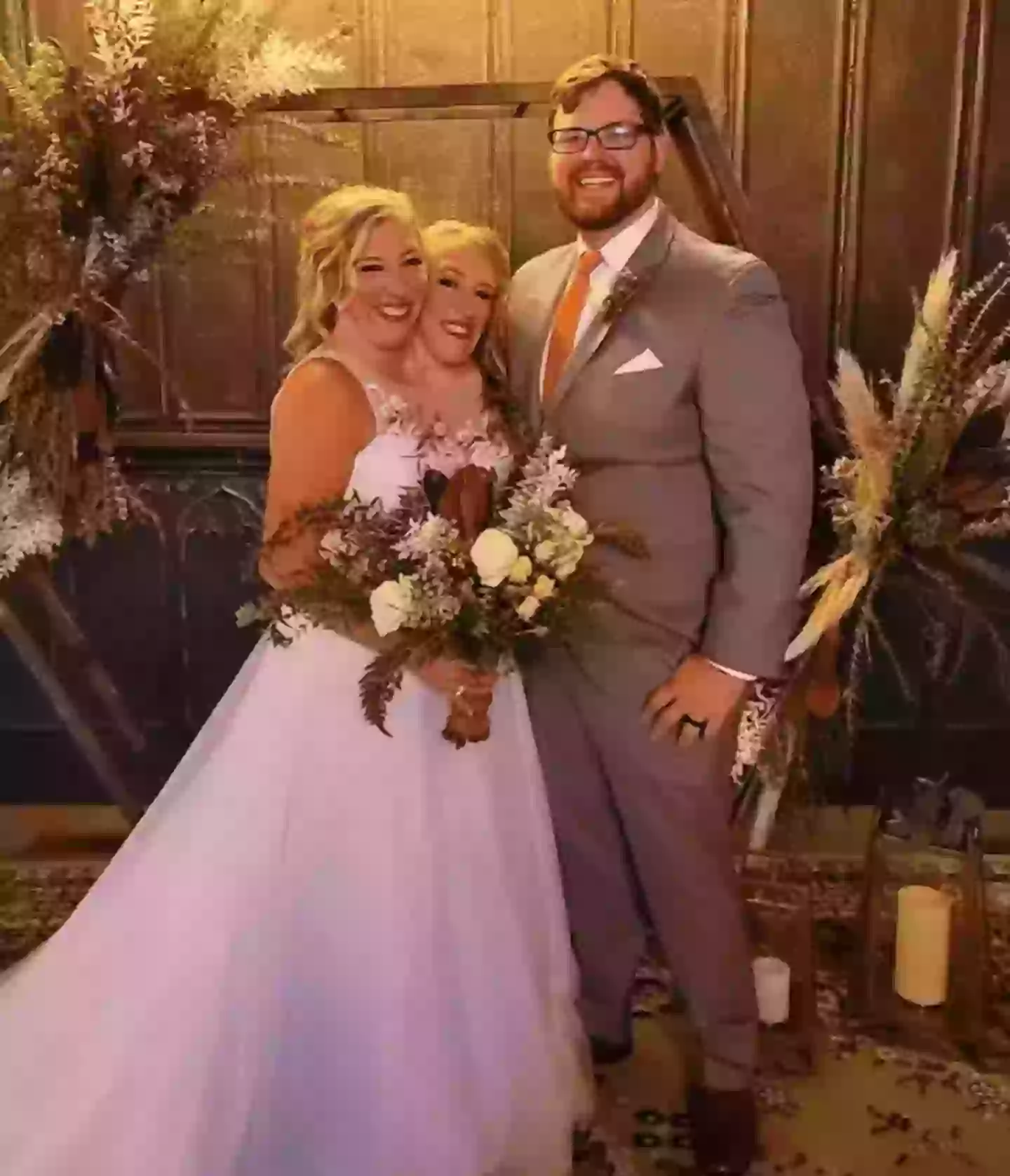 The pair married in 2021 (TikTok/@abbyandbrittanyhensel)