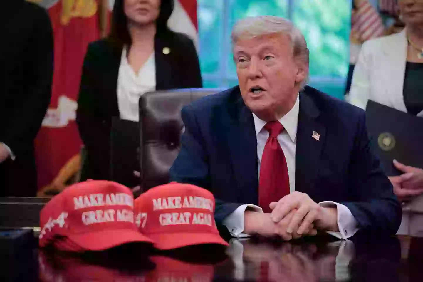 Many Americans don't agree with Trump's hiked tariffs (Chip Somodevilla/Getty Images)