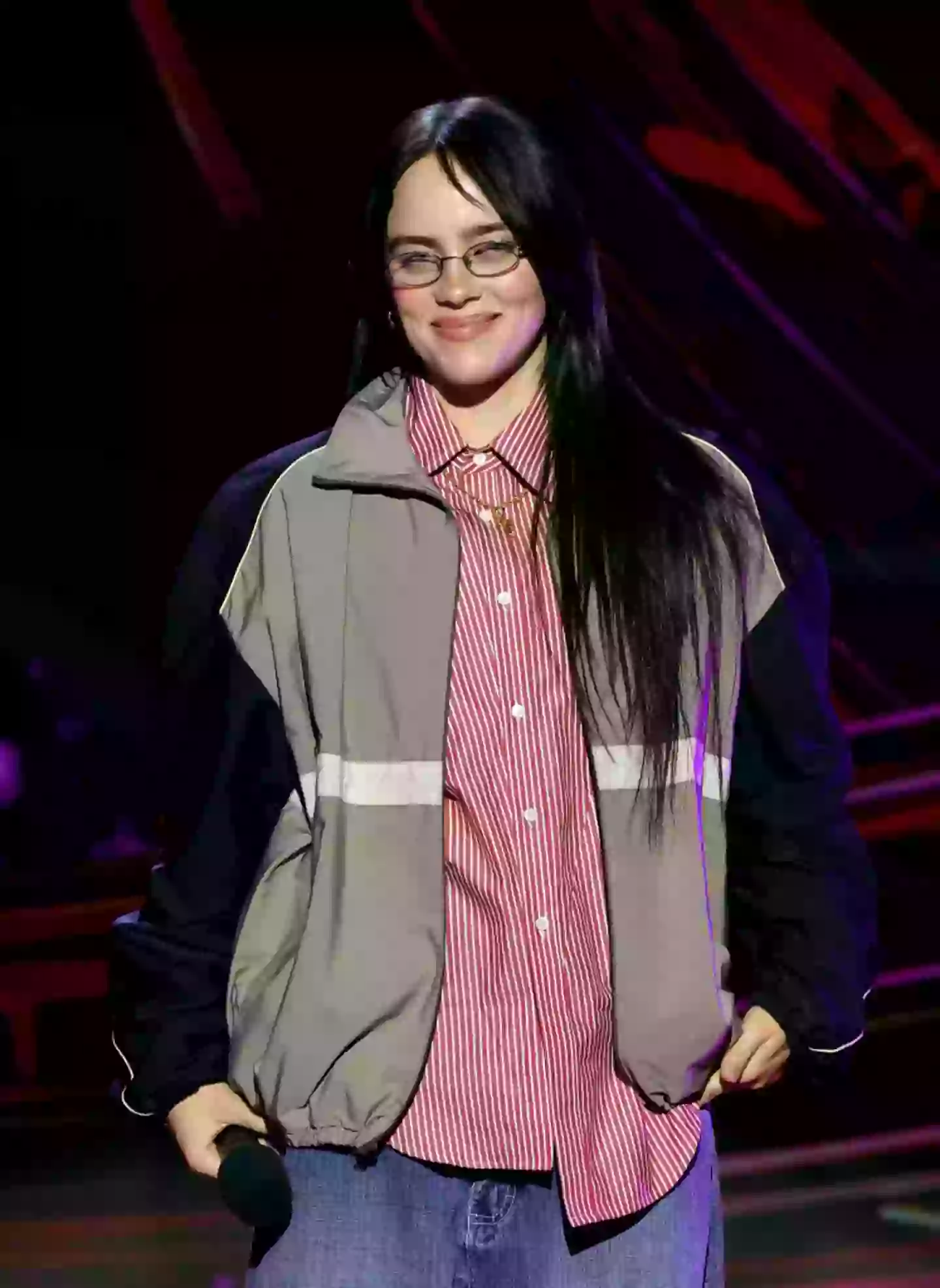 Billie Eilish is currently on tour so couldn't accept her awards in person (Kevin Winter/Getty Images for iHeartRadio)
