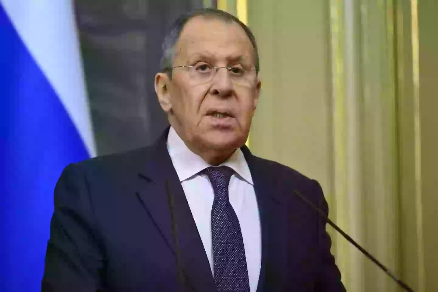 Foreign Minister Sergey Lavrov claims Russia hasn't been involved in the US-Ukraine negotiations (Sefa Karacan/Anadolu via Getty Images)