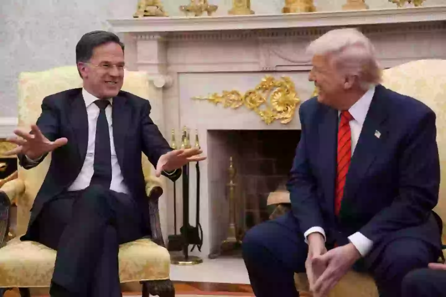 Trump and NATO General Secretary Mark Rutte discussed the idea (Andrew Harnik/Getty Images)