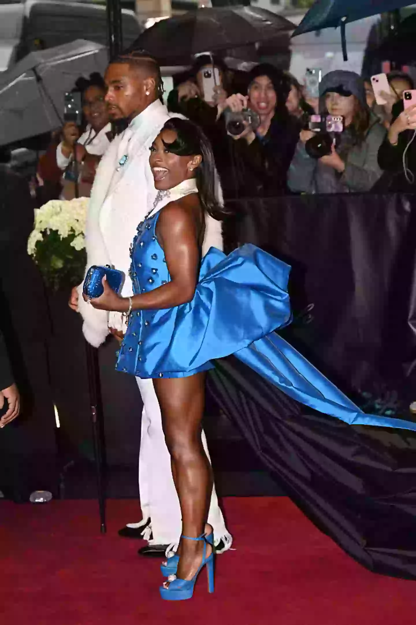 Olympic gold medalist Simone Biles at the Met Gala this year (Steve Eichner/WWD via Getty Images)