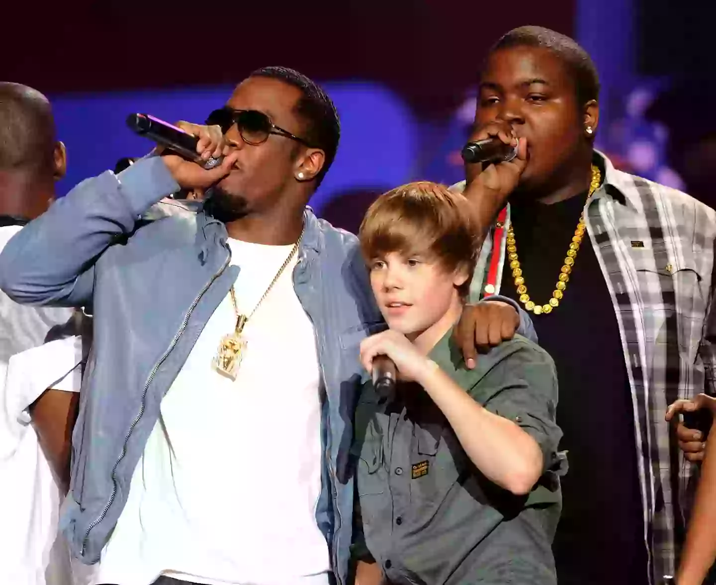 Rumors about Sean Combs and Justin Bieber swirled online (Larry Marano/Getty Images)
