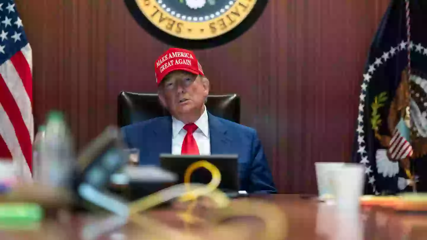 White House releases photos from inside Situation Room showing moments before US strikes on Iran