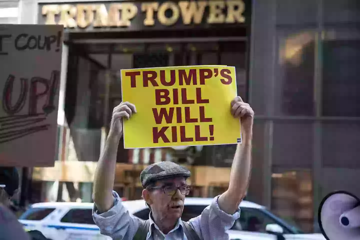 The opposition has highlighted the bill could adversely affect the health of millions of Americans (Stephanie Keith 100584/Getty Images)