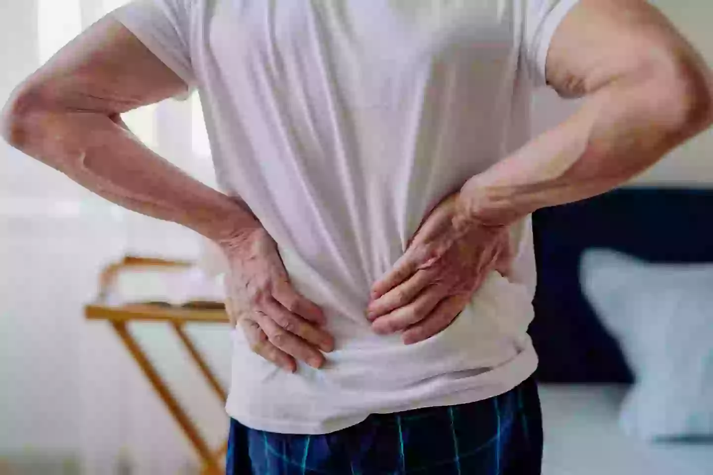 A man with back pain found a 'cure' for his discomfort (Getty Stock Image)